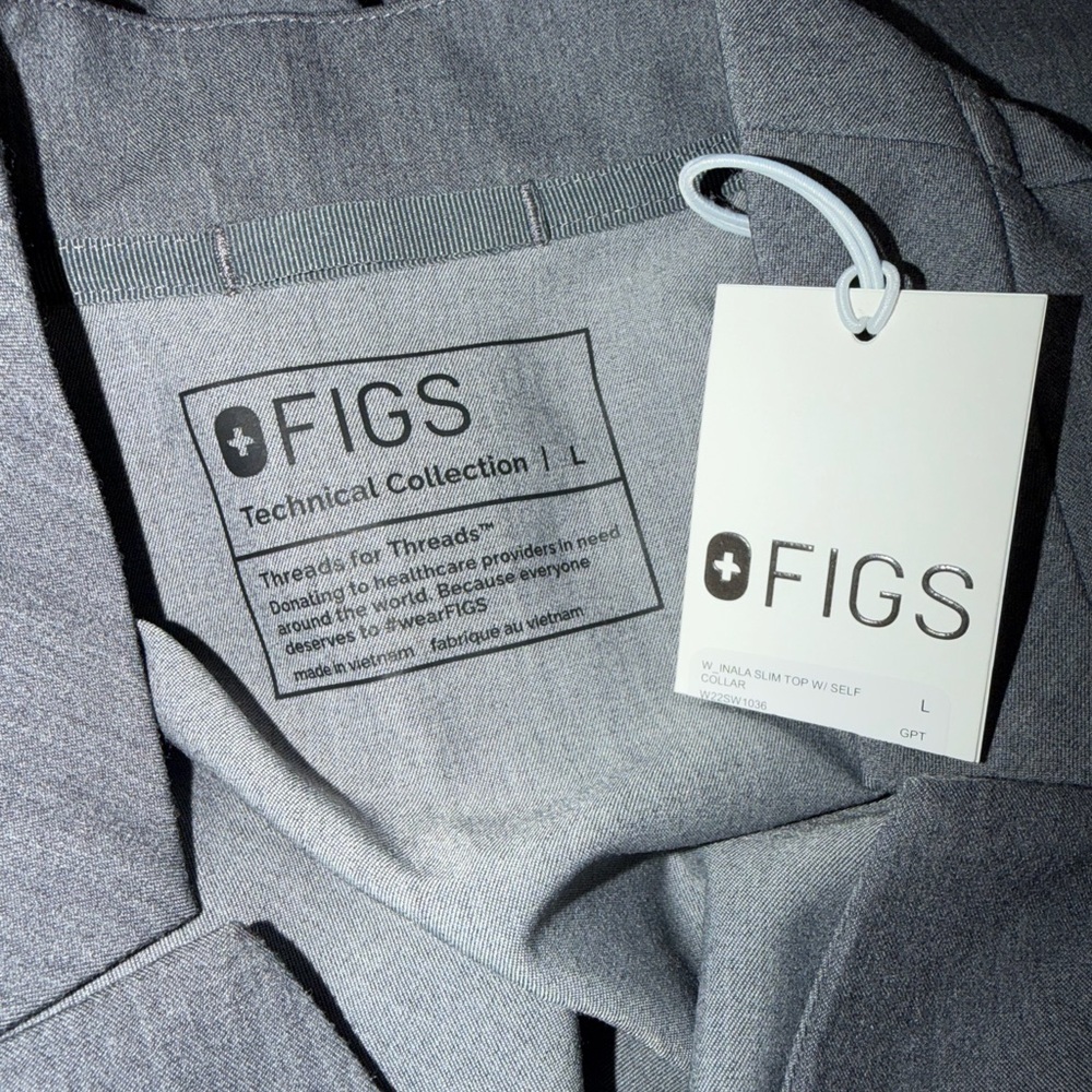 FIGS Inala Slim Top - Picture 4 of 4